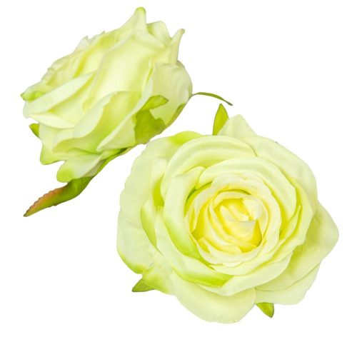 Rózsa virágfej 6cm zöld