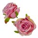 Rózsa virágfej 6cm antik rózsaszin 6 darabos csomagban rendelhető (darab ár!)