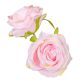 Rózsa virágfej 6cm rózsaszín 6 darabos csomagban rendelhető (darab ár!)