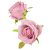 Rózsa virágfej 6cm mauve 830