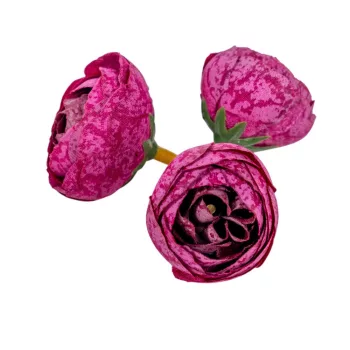 Boglárka virágfej D3cm 60db/csom 813
