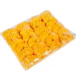 Krizantém virágfej sárga D11cm 24db/csom