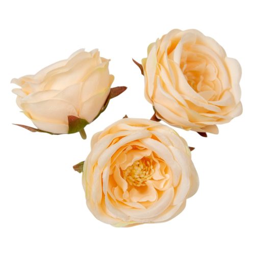 Rózsa virágfej D7cm 83 24db/csom