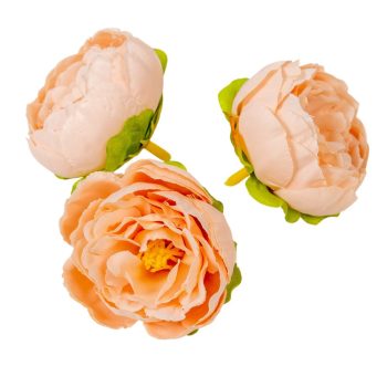   Boglárka virágfej 6cm barack 8 darabos csomagban rendelhető (darab ár!)