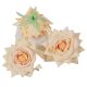 Rózsa virágfej D8cm 9 12db/csom