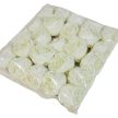 Rózsa virágfej D7cm krém R1 24db/csom