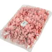 Dália virágfej D10cm sötétmályva D8 24db/csom