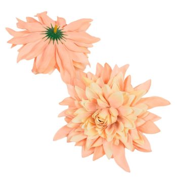 Dália virágfej D13cm rózsa mix 615 24db/csom