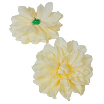   Dália virágfej 14cm salmon 3 darabos csomagban rendelhető (darab ár!)