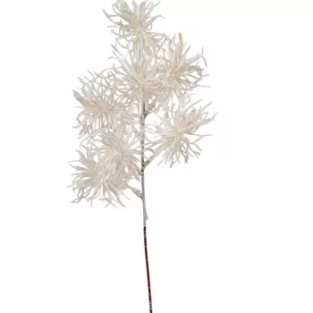 Karácsonyi díszítő ág fehér M45cm