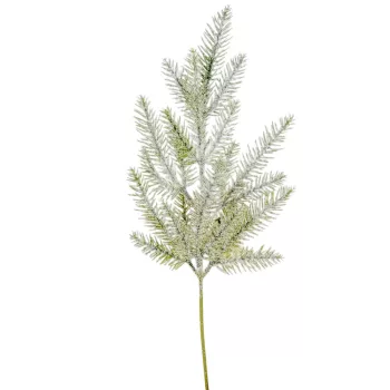 Fenyő ág havas M50cm