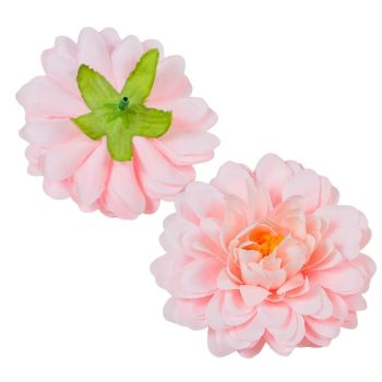   Dália virágfej halványrózsaszín 7,5cm 4 darabos csomagban rendelhető (darab ár!)