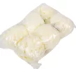 Krizantém virágfej krém D13cm 6db/csom