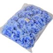 Hortenzia virágfej D15cm kék 12db/csom