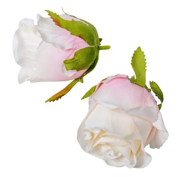   Rózsa virágfej 7cm halványrózsaszín 4 darabos csomagban rendelhető (darab ár!)