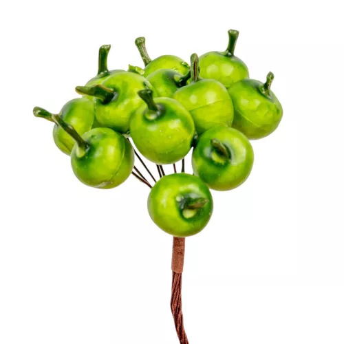 Almás köteg 2,5+8cm zöld 12köteg/csom