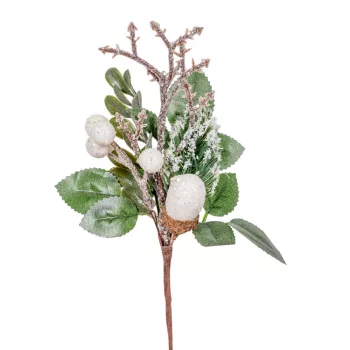 Makkos pick glitteres fehér 18cm