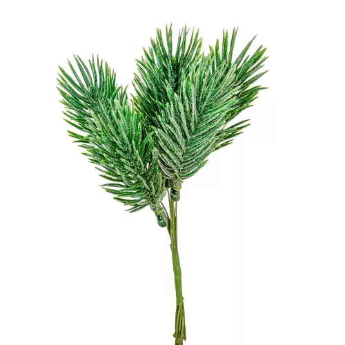 Fenyő pick hamvas zöld 6 ágú 15cm 12db/csom
