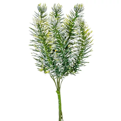 Fenyő pick havas 6 ágú 13cm 12db/csom