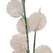 Karácsonyi pick glitteres fehér 32cm