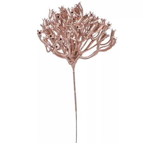 Karácsonyi pick rosegold 22cm