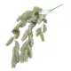 Fenyő futó tobozzal glitteres 75cm