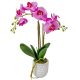 Orchidea cserepes gumi 2 ágú lila 47cm