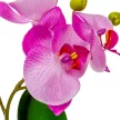 Orchidea cserepes gumi lila M33cm