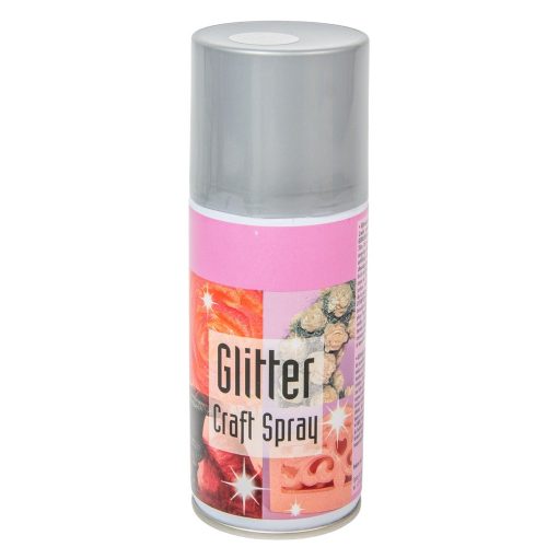 Glitter spray ezüst 150ml