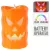 Halloween LED-es gyertya műa. M9cm