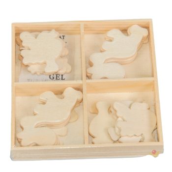 Natúr fa öntapadó gólya 3cm 20db-os csomag