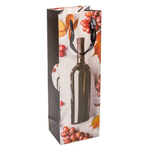 Ajándéktasak boros szőlő 12x36cm