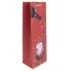 Ajándéktasak italos boros pohár borral 12x36cm
