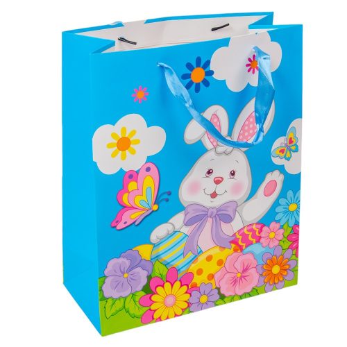 Ajándéktasak nyuszi tojásokkal 26x32cm