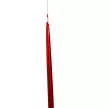 Metál ceruza gyertya 230x10mm piros 8db/csom (db ár)