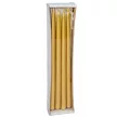 Metál ceruza gyertya arany 230x10mm 8db/csom (db ár)
