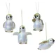 Pingvin figura fényes akaszós 8,6cm