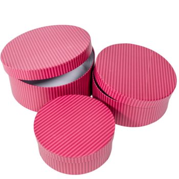 Papír doboz kerek big dip D20-17,5-15cm 3db-os