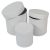 Papír doboz kerek magas fehér D18-15-12cm 3db-os