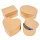 Papír doboz metál puncs 9-12cm 4db-os 