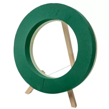Tűzőhab karika vizes fa talppal D40cm
