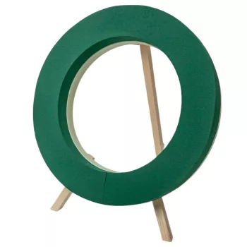 Tűzőhab karika vizes fa talppal D47cm