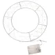 Koszorú drót 100 LED-es elemes (elem nélkül) D30cm