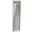 Metál ceruza gyertya  ezüst  230x10mm 8db/csom (db ár)