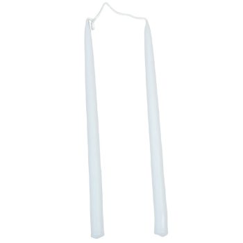 Matt ceruza gyertya fehér 230x10mm 8db/csom. darab ár