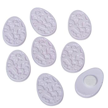 Tojás indás mintás öntapadós 3cm 8db-os