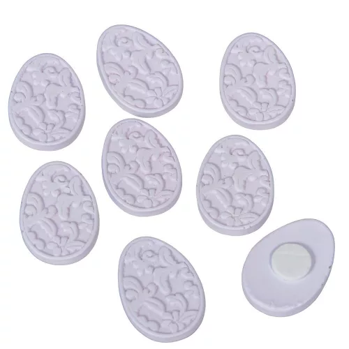 Tojás indás mintás öntapadós 3cm 8db-os