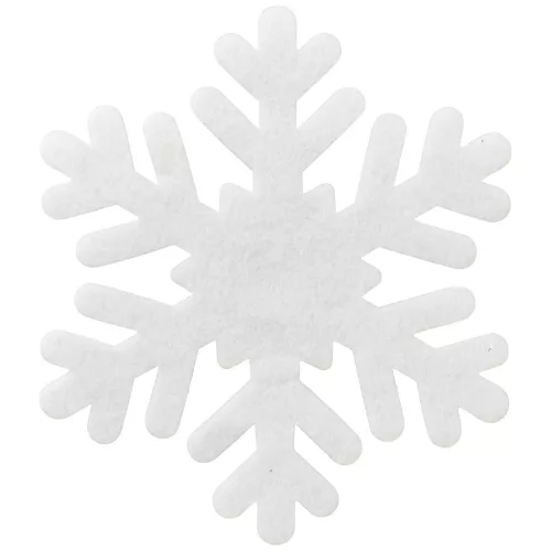 Hópihe fehér öntapadós 16cm 5db-os