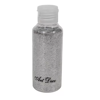 Glitter ezüst 65gr