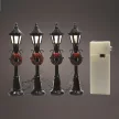Kandelláber LED-es elemes M12cm 4db-os